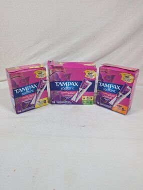 Tampax Radiant Tampons